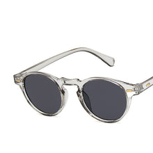 Load image into Gallery viewer, Retro Oval Round Sunglasses Women/Men Brand Designer Small Black Shades Sun Glasses Vintage UV400 Oculos De Sol