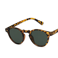 Load image into Gallery viewer, Retro Oval Round Sunglasses Women/Men Brand Designer Small Black Shades Sun Glasses Vintage UV400 Oculos De Sol