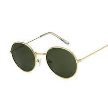 Load image into Gallery viewer, Retro Oval Sunglasses Men Women Brand Designer UV400 Vintage Metal Frame Sun Glasses Male Female Fashion Lunette De Soleil Femme