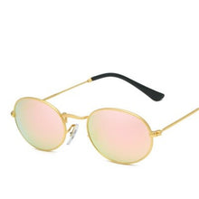 Load image into Gallery viewer, Retro Oval Sunglasses Men's Brand Designer 2023 Vintage Sun Glasses Women oculos de sol Female Shades Glasses UV400