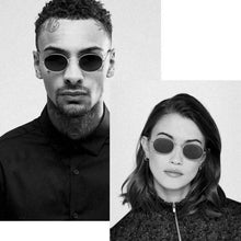 Load image into Gallery viewer, Retro Oval Sunglasses Men's Brand Designer 2023 Vintage Sun Glasses Women oculos de sol Female Shades Glasses UV400