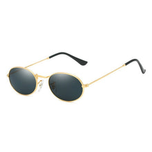 Load image into Gallery viewer, Retro Oval Sunglasses Men's Brand Designer 2023 Vintage Sun Glasses Women oculos de sol Female Shades Glasses UV400