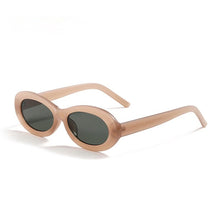 Load image into Gallery viewer, Retro Oval Women Sunglasses  Jelly Tea Dark Green Eyewear Trending Men Shades UV400 Sun Glasses