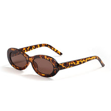 Load image into Gallery viewer, Retro Oval Women Sunglasses  Jelly Tea Dark Green Eyewear Trending Men Shades UV400 Sun Glasses