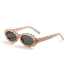 Load image into Gallery viewer, Retro Oval Women Sunglasses  Jelly Tea Dark Green Eyewear Trending Men Shades UV400 Sun Glasses