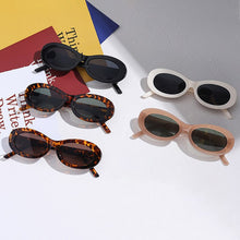 Load image into Gallery viewer, Retro Oval Women Sunglasses  Jelly Tea Dark Green Eyewear Trending Men Shades UV400 Sun Glasses