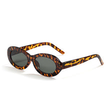Load image into Gallery viewer, Retro Oval Women Sunglasses  Jelly Tea Dark Green Eyewear Trending Men Shades UV400 Sun Glasses