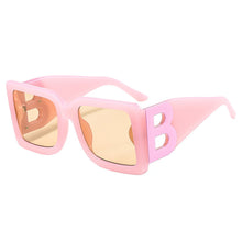 Load image into Gallery viewer, Retro Oversized Square Sunglasses Ladies Iuxury Brand Big Frame Men&#39;s Sunglasses Black Gradient Female Glasses Oculos