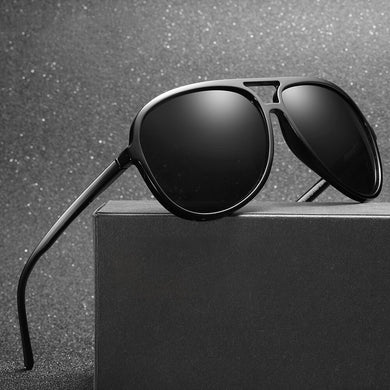 Retro Oversized Square Sunglasses Women Men 2023 Double Bridges Eyewear UV400 Popular ins Shades Sun Glasses