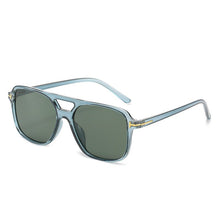 Load image into Gallery viewer, Retro Oversized Square Sunglasses Women Men 2023 Double Bridges Eyewear UV400 Popular ins Shades Sun Glasses
