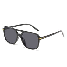 Load image into Gallery viewer, Retro Oversized Square Sunglasses Women Men 2023 Double Bridges Eyewear UV400 Popular ins Shades Sun Glasses