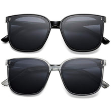 Load image into Gallery viewer, Retro Oversized Square Sunglasses for Women Men Trendy Classic Style Black  Sun Glasses UV400 Protection