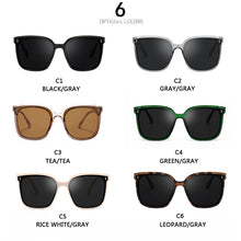 Load image into Gallery viewer, Retro Oversized Square Sunglasses for Women Men Trendy Classic Style Black  Sun Glasses UV400 Protection