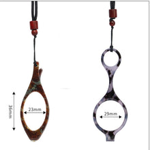 Load image into Gallery viewer, Retro Pendant Foldable Circular Gift For Partents Hanging Neck Glasses Presbyopic Glasses Reading Glasses Mini Elderly Glasses