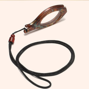 Retro Pendant Foldable Circular Gift For Partents Hanging Neck Glasses Presbyopic Glasses Reading Glasses Mini Elderly Glasses