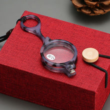 Load image into Gallery viewer, Retro Pendant Foldable Circular Gift For Partents Hanging Neck Glasses Presbyopic Glasses Reading Glasses Mini Elderly Glasses