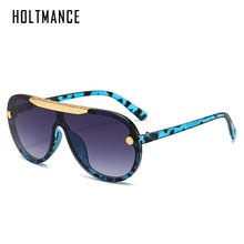 Load image into Gallery viewer, Retro Photochromic Large Frame One Piece Women Sunglasses Oval Band Design Plastic Sunglass Vintage Summer Driving UV400