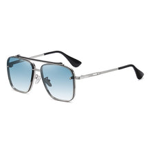 Load image into Gallery viewer, Retro Pilot Sunglasses Men Brand Designer Metal Double Bridge Sun Glasses Vintage Anti-UV400 Male Sunglass Oculos Gafas With Box