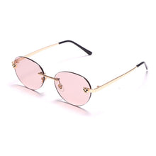 Load image into Gallery viewer, Retro Pilot Sunglasses Women  Brand Designer Vintage Rimless Sun glasses Men Classic Shades Eyewear UV400 Gafas De Sol