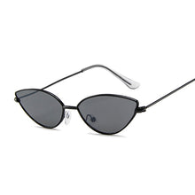 Carica l&#39;immagine nel visualizzatore di Gallery, Retro Pink Cat Eye Sunglasses Women  Brand Designer Metal Frame Circle Sun Glasses Female Clear Shades Oculos