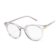 Load image into Gallery viewer, Retro Plastic Frame Eyeglasses Oversized Clear Lens Glasses Men Women Transparent Optical Cat Eye Glasses Frames Spectacle