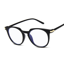 Load image into Gallery viewer, Retro Plastic Frame Eyeglasses Oversized Clear Lens Glasses Men Women Transparent Optical Cat Eye Glasses Frames Spectacle