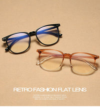 Load image into Gallery viewer, Retro Plastic Square  Computer Eyeglasses Frames  Women  Transparent Spectacle Myopia Glasses Men Eyewear Frame