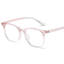 Load image into Gallery viewer, Retro Plastic Square  Computer Eyeglasses Frames  Women  Transparent Spectacle Myopia Glasses Men Eyewear Frame
