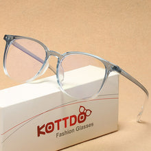 Load image into Gallery viewer, Retro Plastic Square  Computer Eyeglasses Frames  Women  Transparent Spectacle Myopia Glasses Men Eyewear Frame