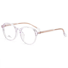 Load image into Gallery viewer, Retro Plate Round Glasses Frame Men&#39;s Transparent Women&#39;s Wide-Sided Ultra-Light Optical Prescription Glasses Frame 2312