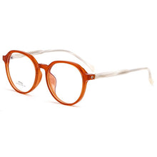 Load image into Gallery viewer, Retro Plate Round Glasses Frame Men&#39;s Transparent Women&#39;s Wide-Sided Ultra-Light Optical Prescription Glasses Frame 2312