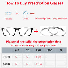 Load image into Gallery viewer, Retro Polarized Sunglasses Set Mirror Magnetic Prescription Glasses Frame Square One Mirror Dual-Use Sunglasses Driving 2122