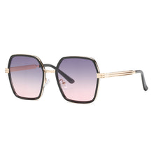 Load image into Gallery viewer, Retro Polygon Net Red Glasses Sunglasses for Men and Women 9181 Korean Ocean Film Sunglasses