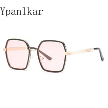 Load image into Gallery viewer, Retro Polygon Net Red Glasses Sunglasses for Men and Women 9181 Korean Ocean Film Sunglasses