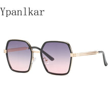 Load image into Gallery viewer, Retro Polygon Net Red Glasses Sunglasses for Men and Women 9181 Korean Ocean Film Sunglasses