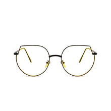 Load image into Gallery viewer, Retro Polygonal Cat Ear Women Oversized Reading Glasses +0.75 +1 +1.25 +1.5 +1.75 +2 +2.25 +2.5 +2.75 +3 +3.25 +3.5 +3.75 +4To+6