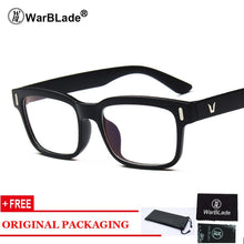 Load image into Gallery viewer, Retro Rectangle Eyeglasses Optical Frames Clear Lens Black Glasses Leopard Square Eyewear Spectacle Frames For Women Men