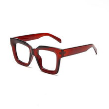 Load image into Gallery viewer, Retro Rectangle Glasses Frame Women Designer Oversized Spectacles Frames Men Steampunk Eyeglasses