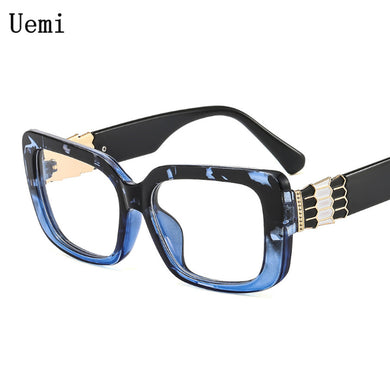 Retro Rectangle Optical Glasses Women Men Clear Glasses Eyeglasses Frame Prescription Transparent Lens Spectacle Frame Unisex