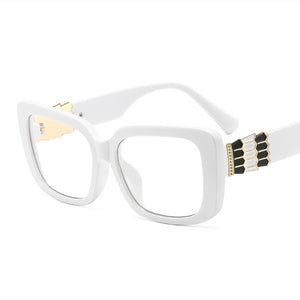 Retro Rectangle Optical Glasses Women Men Clear Glasses Eyeglasses Frame Prescription Transparent Lens Spectacle Frame Unisex