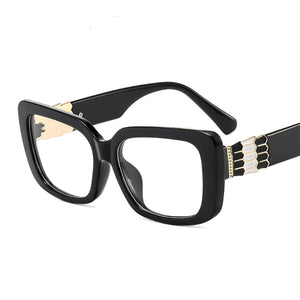 Retro Rectangle Optical Glasses Women Men Clear Glasses Eyeglasses Frame Prescription Transparent Lens Spectacle Frame Unisex