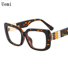 Load image into Gallery viewer, Retro Rectangle Optical Glasses Women Men Clear Glasses Eyeglasses Frame Prescription Transparent Lens Spectacle Frame Unisex