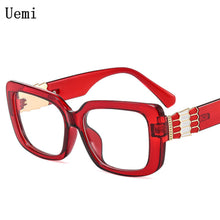 Load image into Gallery viewer, Retro Rectangle Optical Glasses Women Men Clear Glasses Eyeglasses Frame Prescription Transparent Lens Spectacle Frame Unisex
