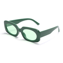 Load image into Gallery viewer, Retro Rectangle Sunglasses  Women Men Vintage Sun Glasses UV400 Goggle Shades Oval Lens Eyewear Gafas De Sol