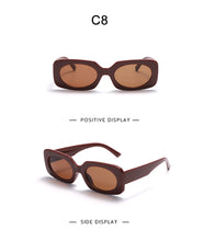 Load image into Gallery viewer, Retro Rectangle Sunglasses  Women Men Vintage Sun Glasses UV400 Goggle Shades Oval Lens Eyewear Gafas De Sol