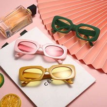 Load image into Gallery viewer, Retro Rectangle Sunglasses  Women Men Vintage Sun Glasses UV400 Goggle Shades Oval Lens Eyewear Gafas De Sol