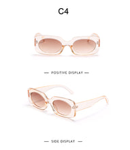 Load image into Gallery viewer, Retro Rectangle Sunglasses  Women Men Vintage Sun Glasses UV400 Goggle Shades Oval Lens Eyewear Gafas De Sol