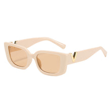 Load image into Gallery viewer, Retro Rectangle Sunglasses Women Brand Designer Vintage Small Frame Sun Glasses Ladies Classic Black Square Oculos De Sol