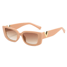 Load image into Gallery viewer, Retro Rectangle Sunglasses Women Brand Designer Vintage Small Frame Sun Glasses Ladies Classic Black Square Oculos De Sol