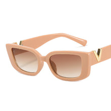 Load image into Gallery viewer, Retro Rectangle Sunglasses Women Brand Designer Vintage Small Frame Sun Glasses Ladies Classic Black Square Oculos De Sol